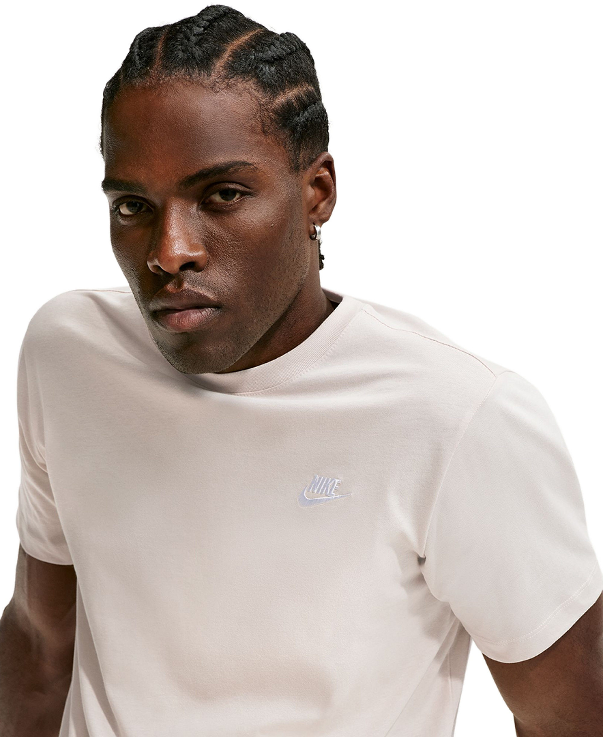 Nike Men's Sportswear Club Crewneck T-Shirt - Light Orewood Brown