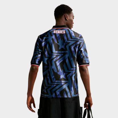 Men's Nithtke USA Energy Dri-FIT Soccer Top - Midnight Navy/University Red