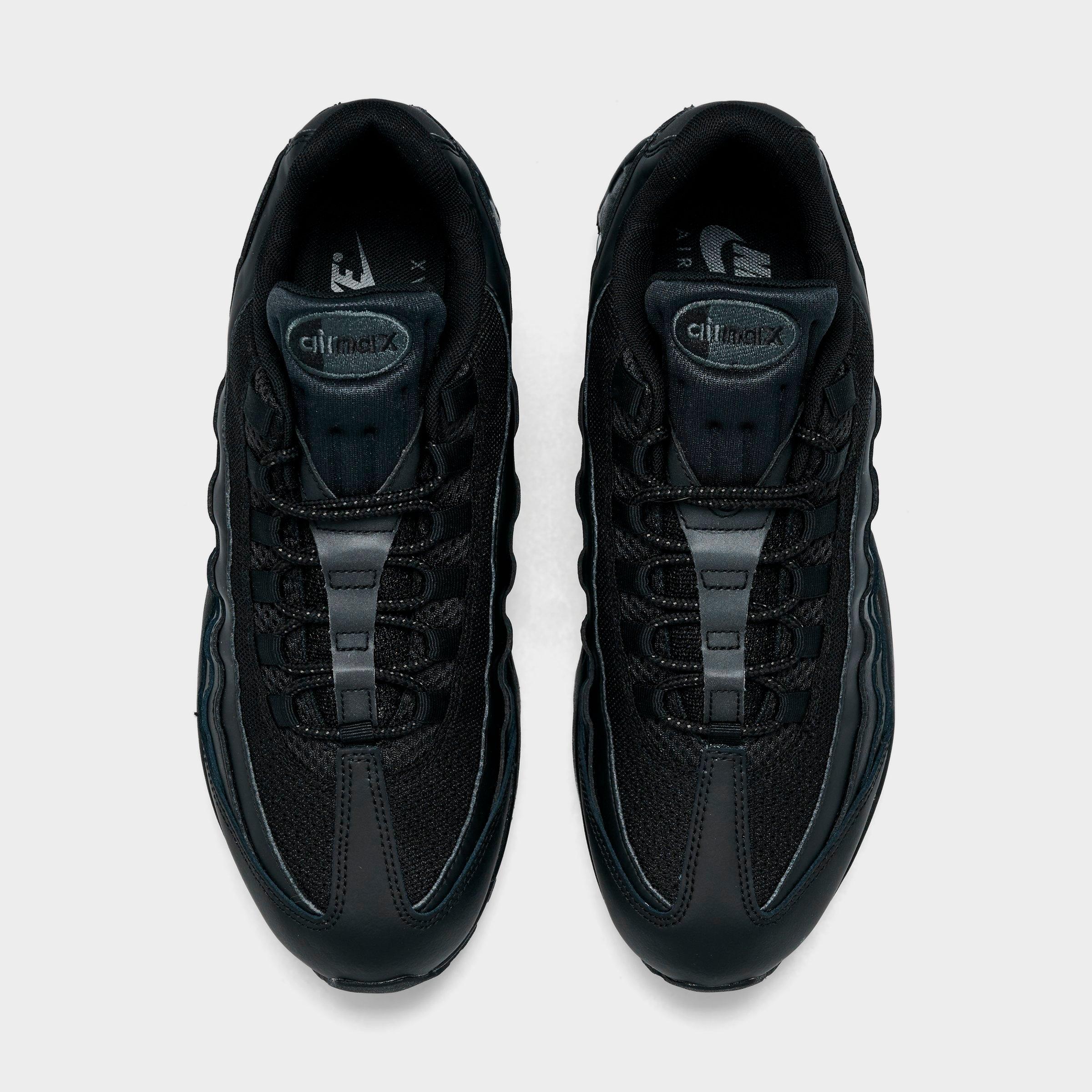 Men's Nithtke Air Max 95 Big Bubble Scorpion Casual Shoes - Part 2 - Black/Black/Anthracite/Black - Top view