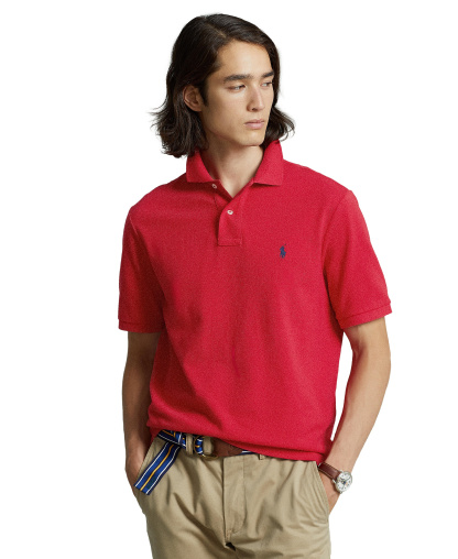 Polo Ralph Lauren Men's Classic-Fit Mesh Polo Shirt - Red