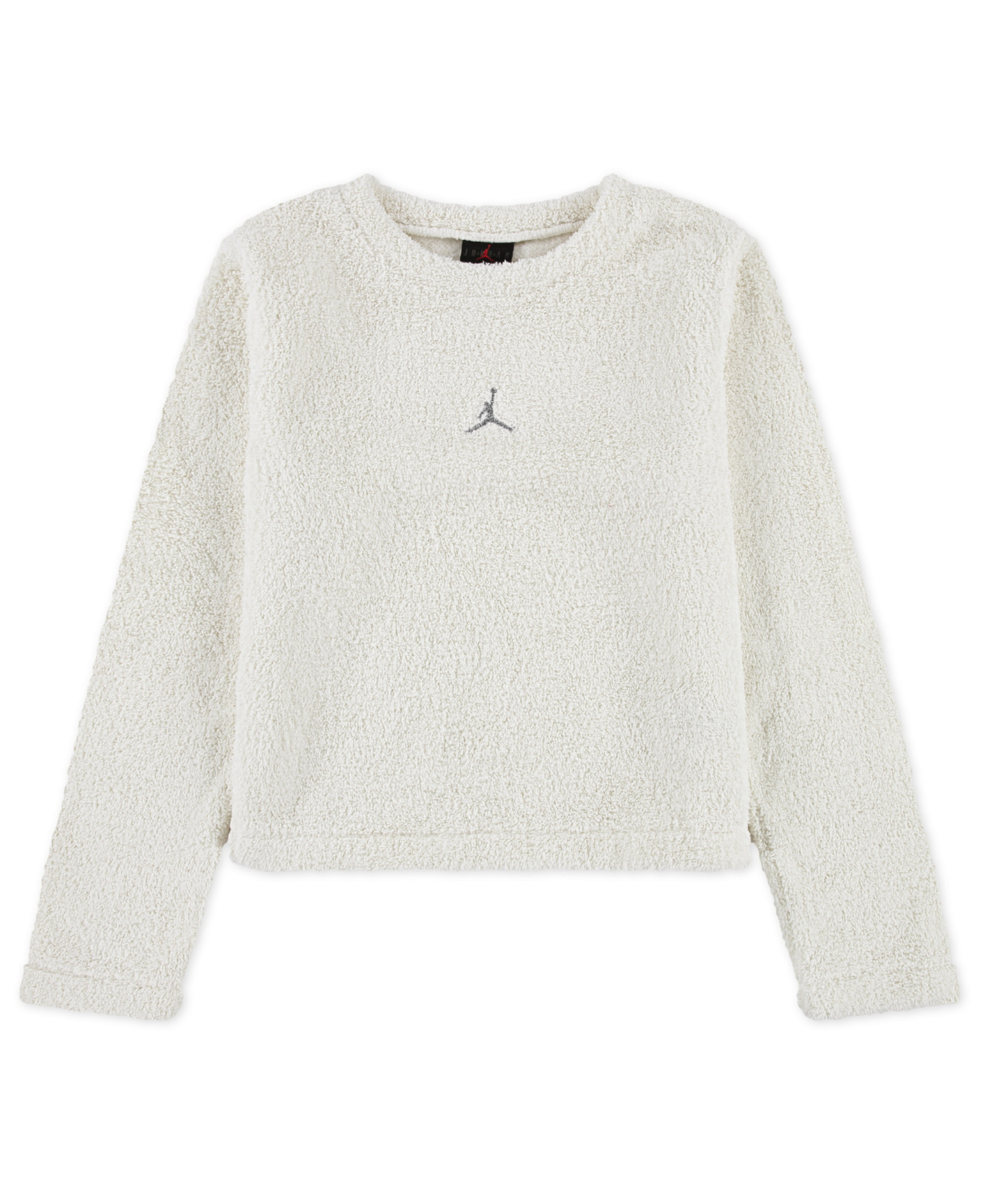 Jordan Girls' 7-16 Mountainside Crewneck Sweatshirt - White