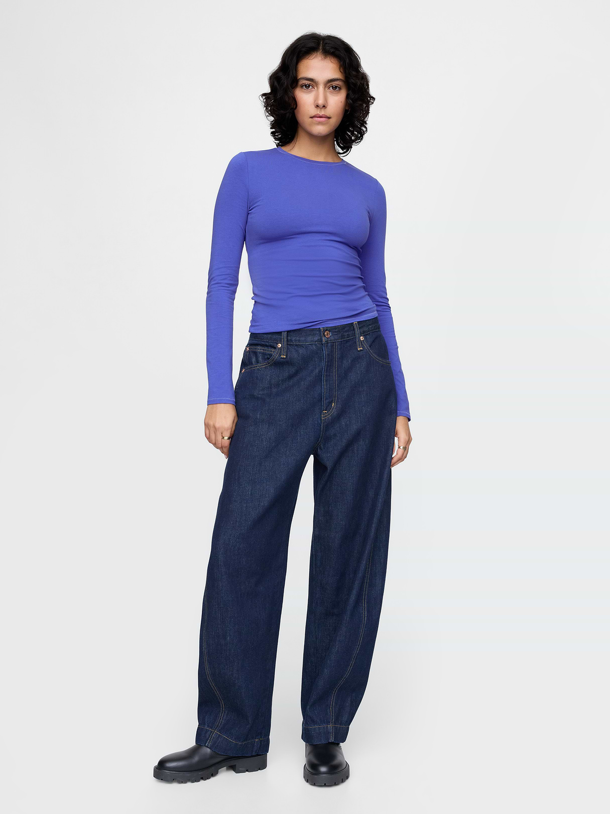 CloseKnit Jersey T-Shirt - Dazzling blue