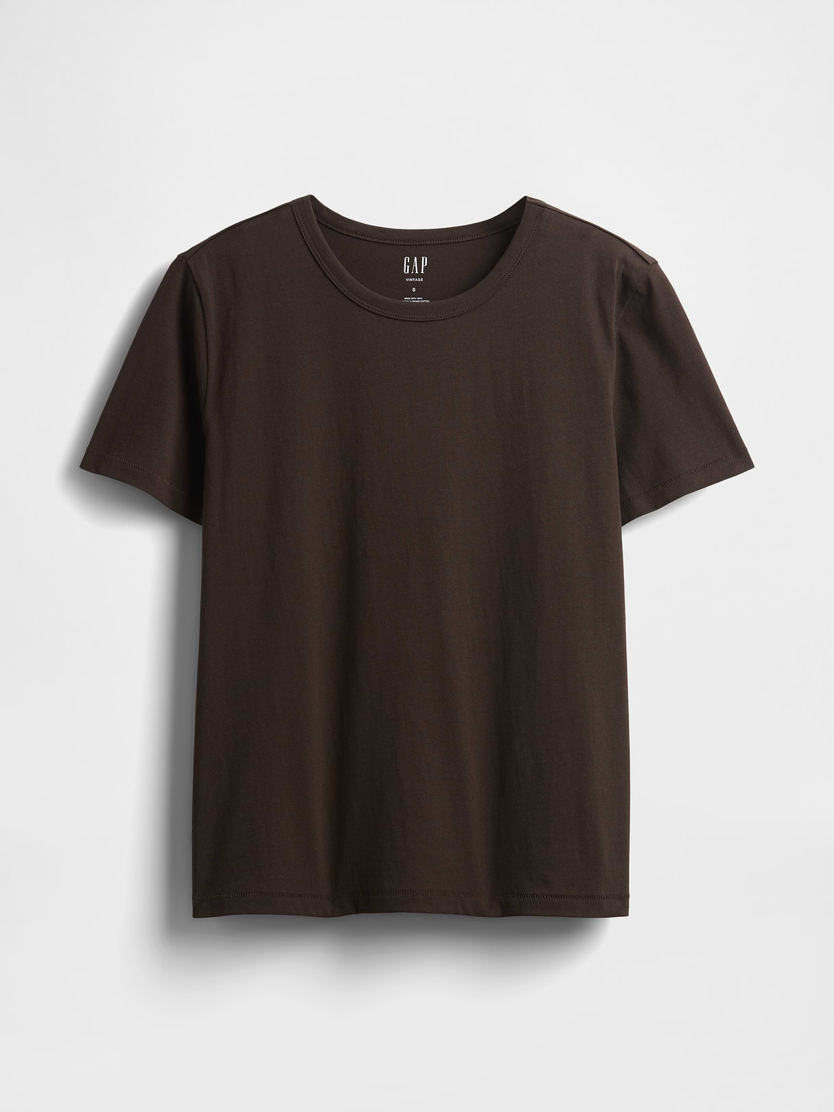 Organic Cotton VintageSoft T-Shirt - Terra brown