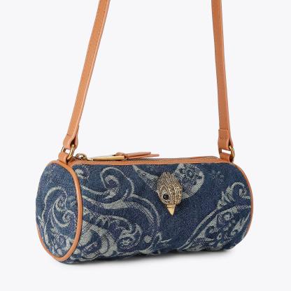 Kurt Geiger London Small Kensington Barrel Bag - Blue - view 3