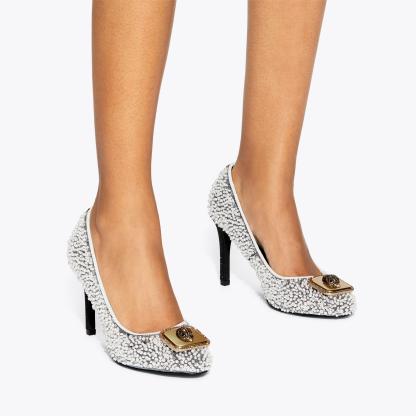 Kurt Geiger London Pimlico Court Heel - White - view 2