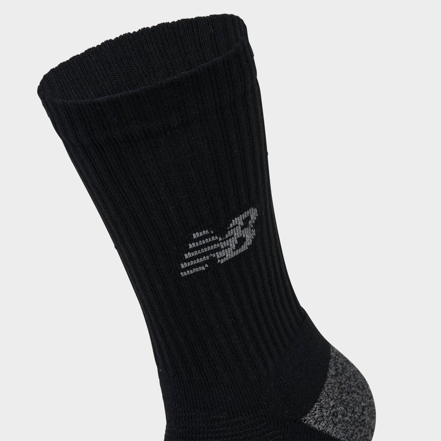 New Balance Active Crew Socks (3-Pack) - Core Black - view 5