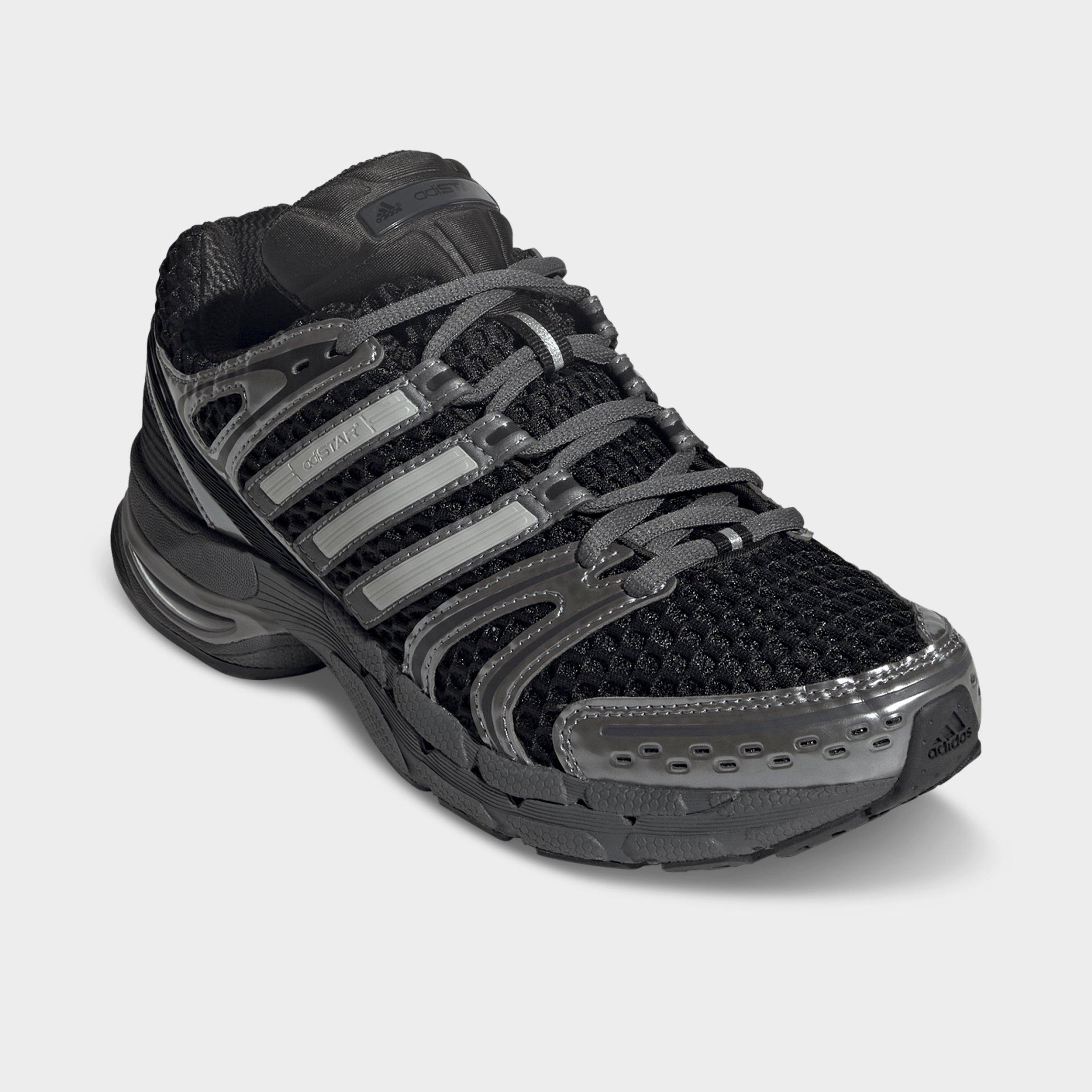 Women's adidas Adistar Control 5 Pony Print Casual Shoes - Part 3 - Core Black/Grey Six/Grey Two - Both shoes facing left