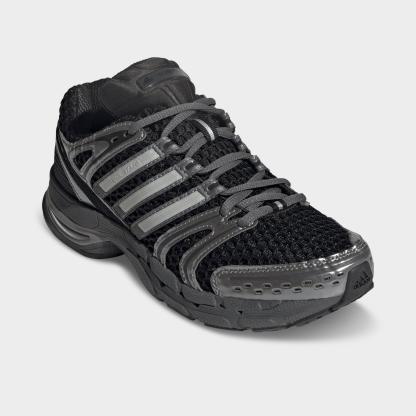 Women's adidas Adistar Control 5 Pony Print Casual Shoes - Part 3 - Core Black/Grey Six/Grey Two - Both shoes facing left