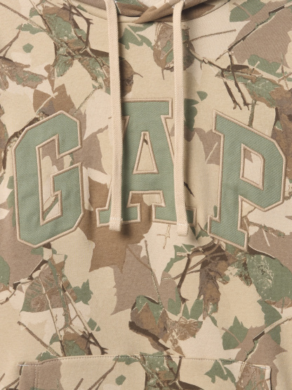 Adult VintageSoft Arch Logo Hoodie - Camo