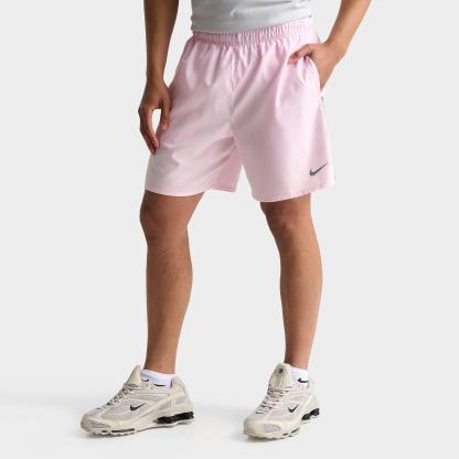 Men's Nithtke Dri-FIT Challenger Brief-Lined 7" Running Shorts - Pink Foam/Smoke Grey