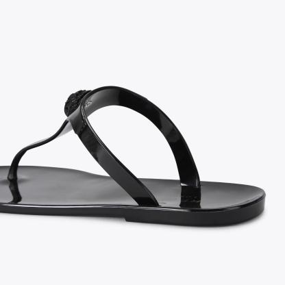 Kurt Geiger London Maddison T-bar Drench Sandal - Black - view 4