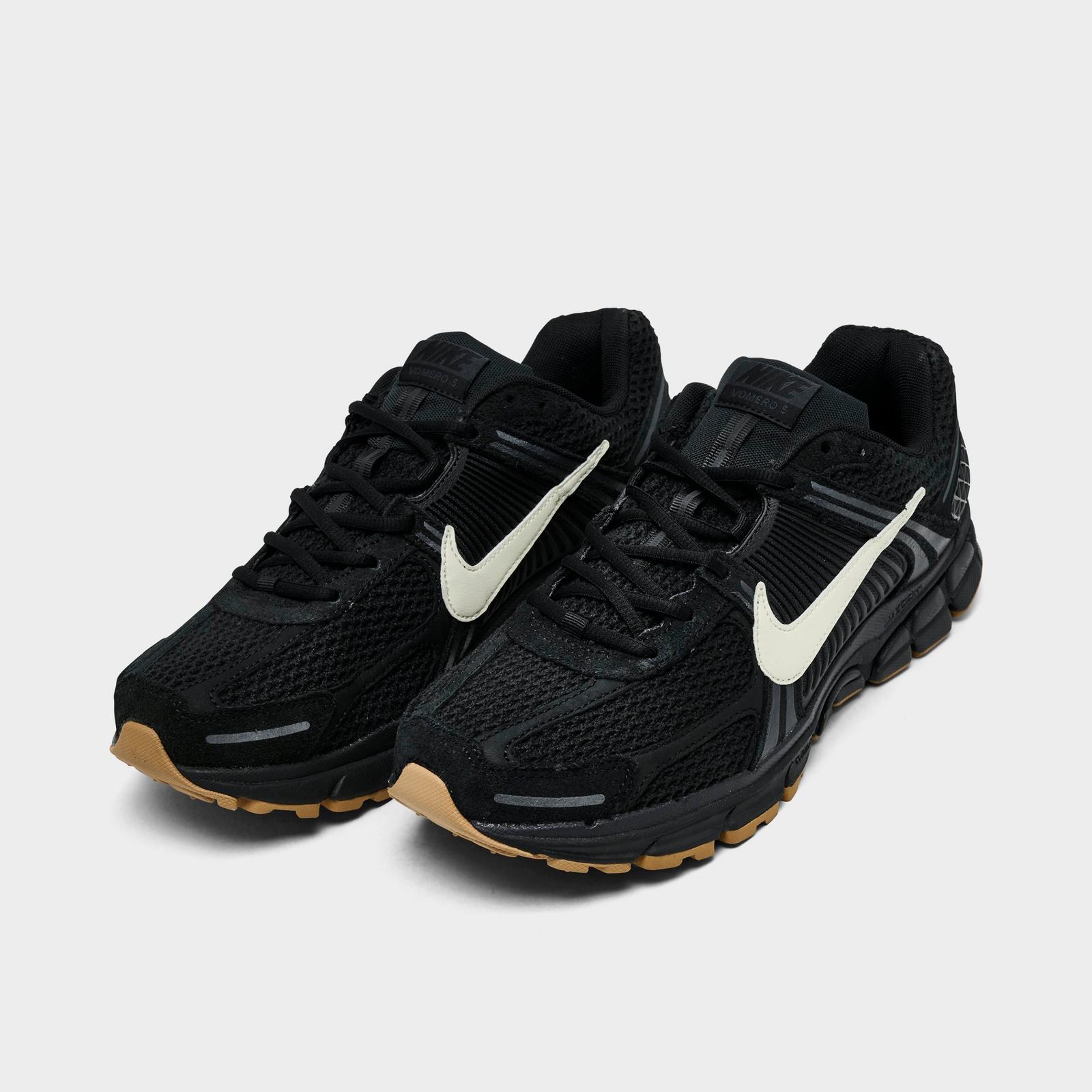 Men's Nike Zoom Vomero 5 Casual Shoes - Black/Gum