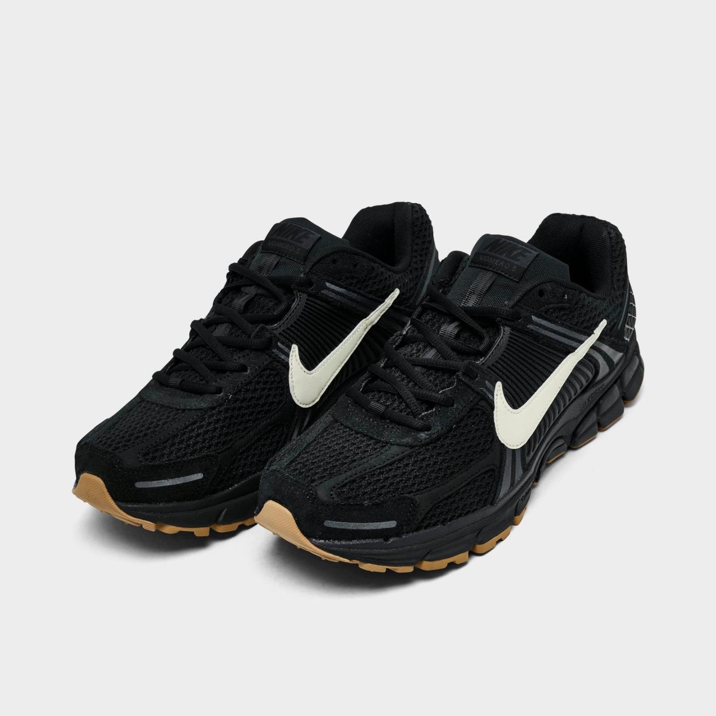Men's Nike Zoom Vomero 5 Casual Shoes - Black/Gum