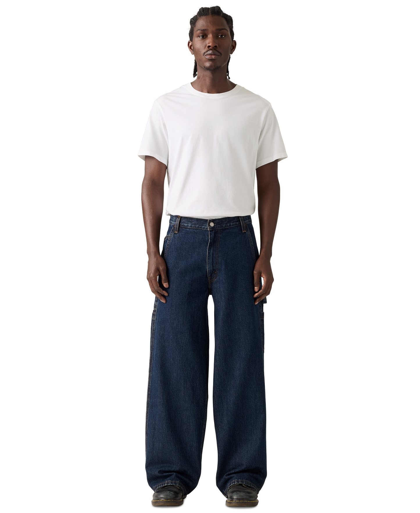 Levi's Men's Baggy Utility Zip-Fly Jeans - Rinse Crusader