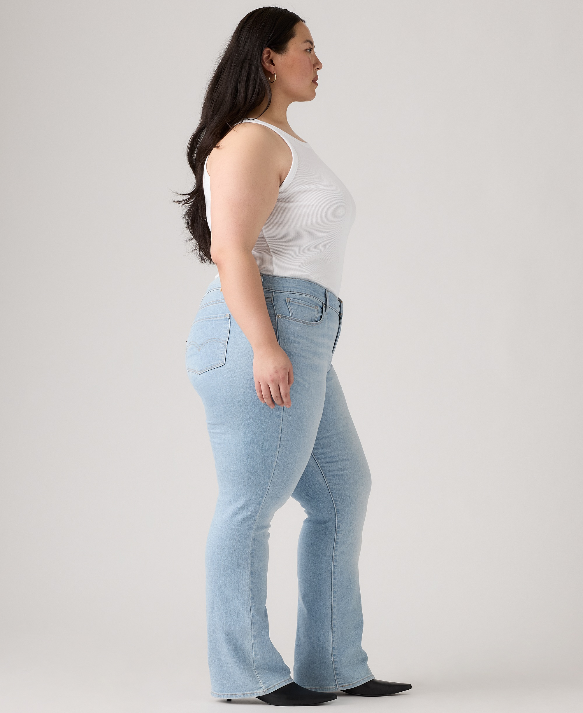Levi's Trendy Plus Size 415 Classic Bootcut Jeans - Eternal Indigo Light Plus