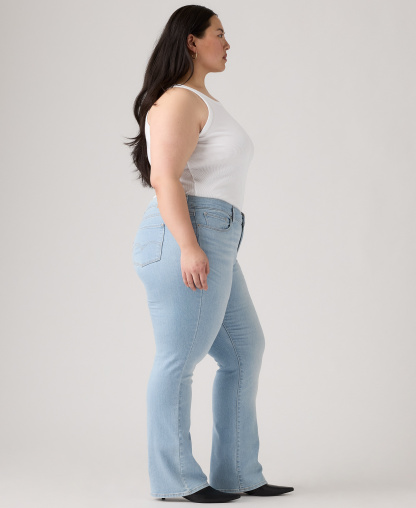 Levi's Trendy Plus Size 415 Classic Bootcut Jeans - Eternal Indigo Light Plus