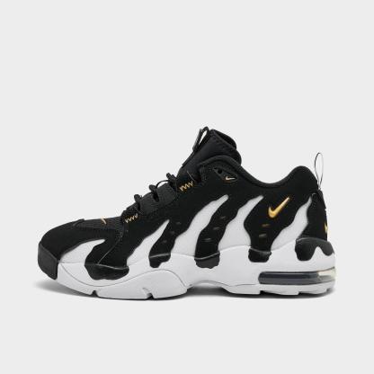 Big Kids' Nike Air DT Max '96 Low Casual Shoes - Black/Metallic Gold/White