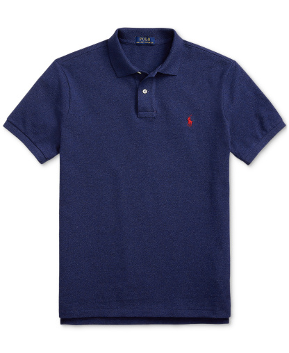 Polo Ralph Lauren Men's Classic-Fit Mesh Polo Shirt - Spring Navy Heather
