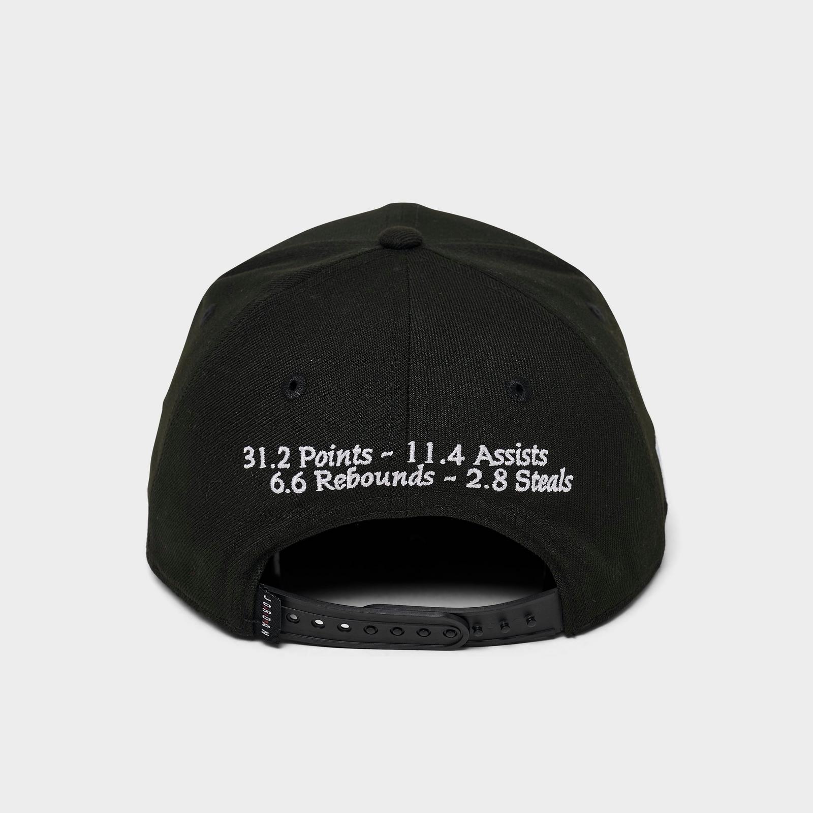 Jordan AJ6 1991 Finals Pro Snapback Hat - Black - view 6