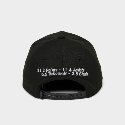 Jordan AJ6 1991 Finals Pro Snapback Hat - Black - view 6