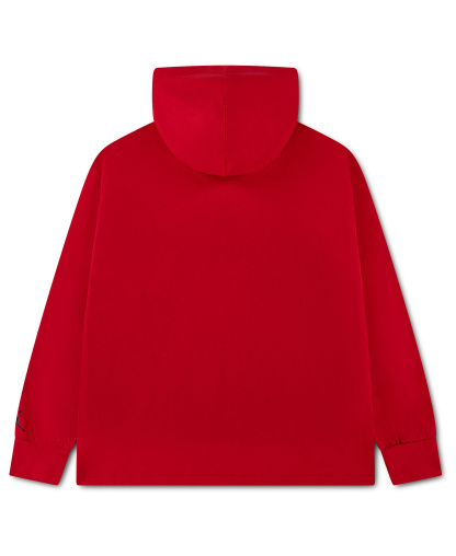 Jordan Boys' 8-20 Jumpman Air Hooded Long-Sleeve T-Shirt - University Red