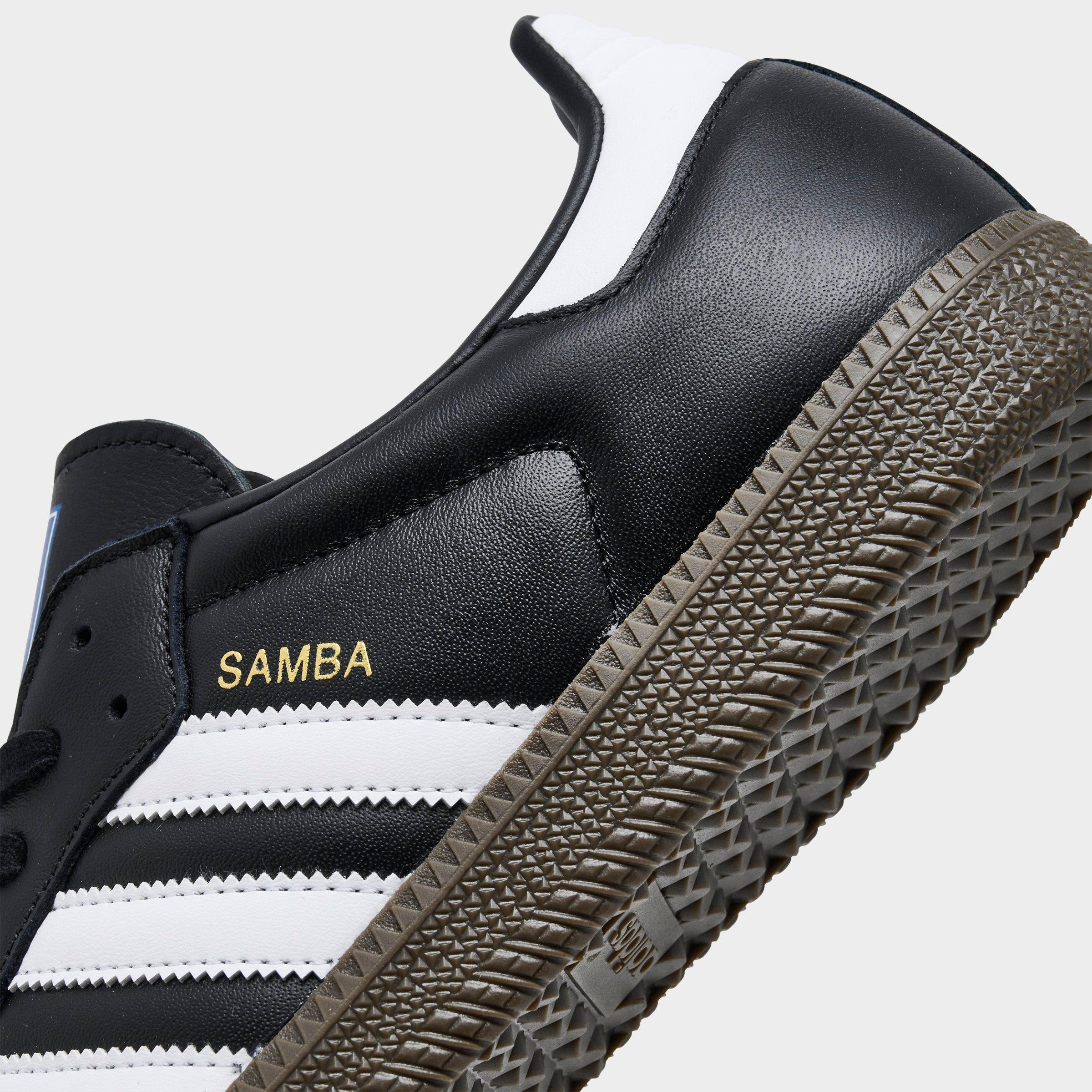 Men's adidas Originals Samba OG Casual Shoes - Part 2 - Black/White/Gum - Detail shot