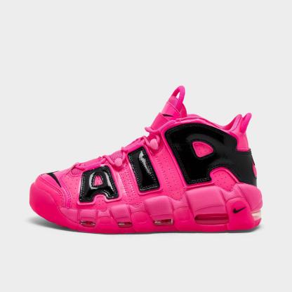 Women's Nike Air More Uptempo SE Basketball Shoes - Pink Blast/Black