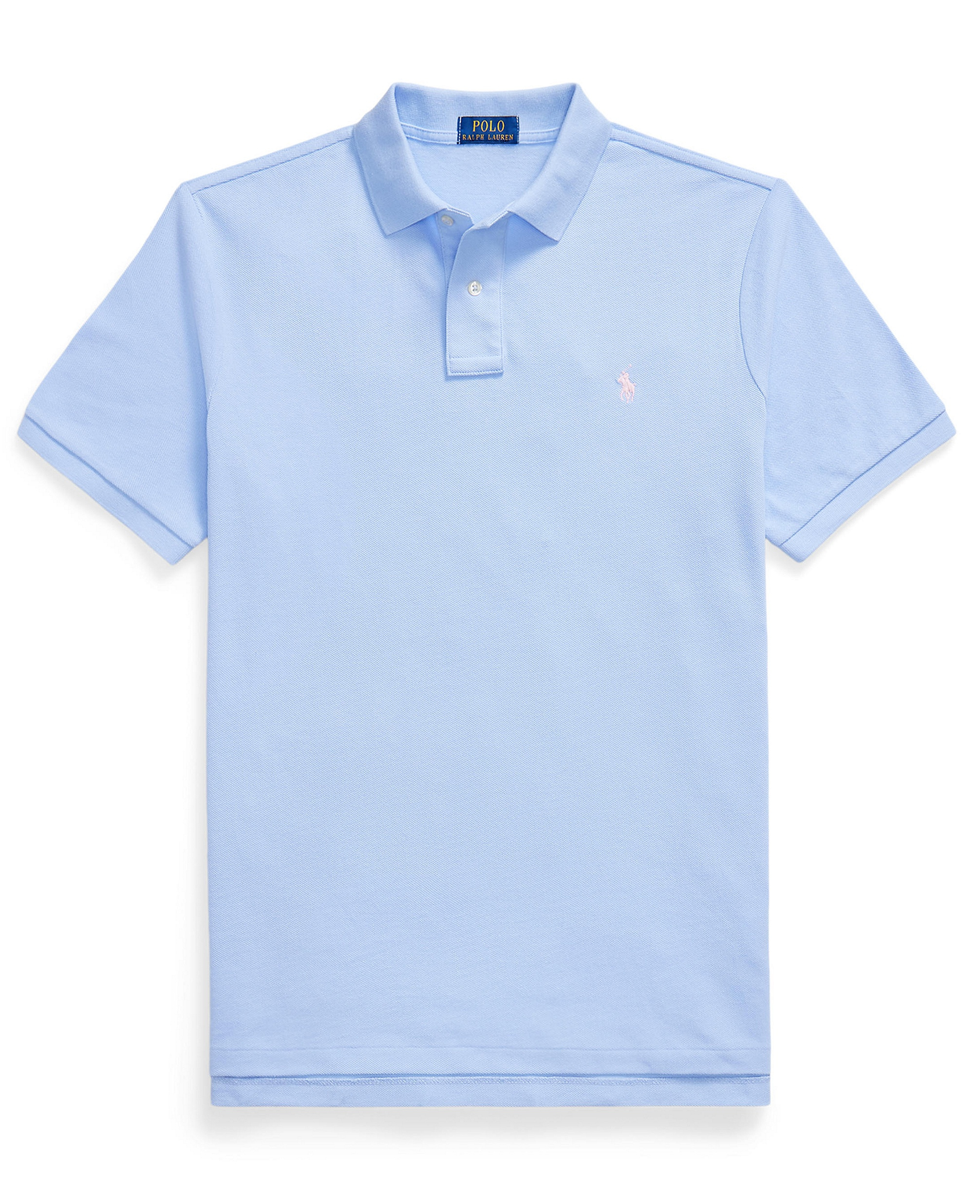 Polo Ralph Lauren Men's Classic-Fit Mesh Polo Shirt - Pebble Blue/C3115