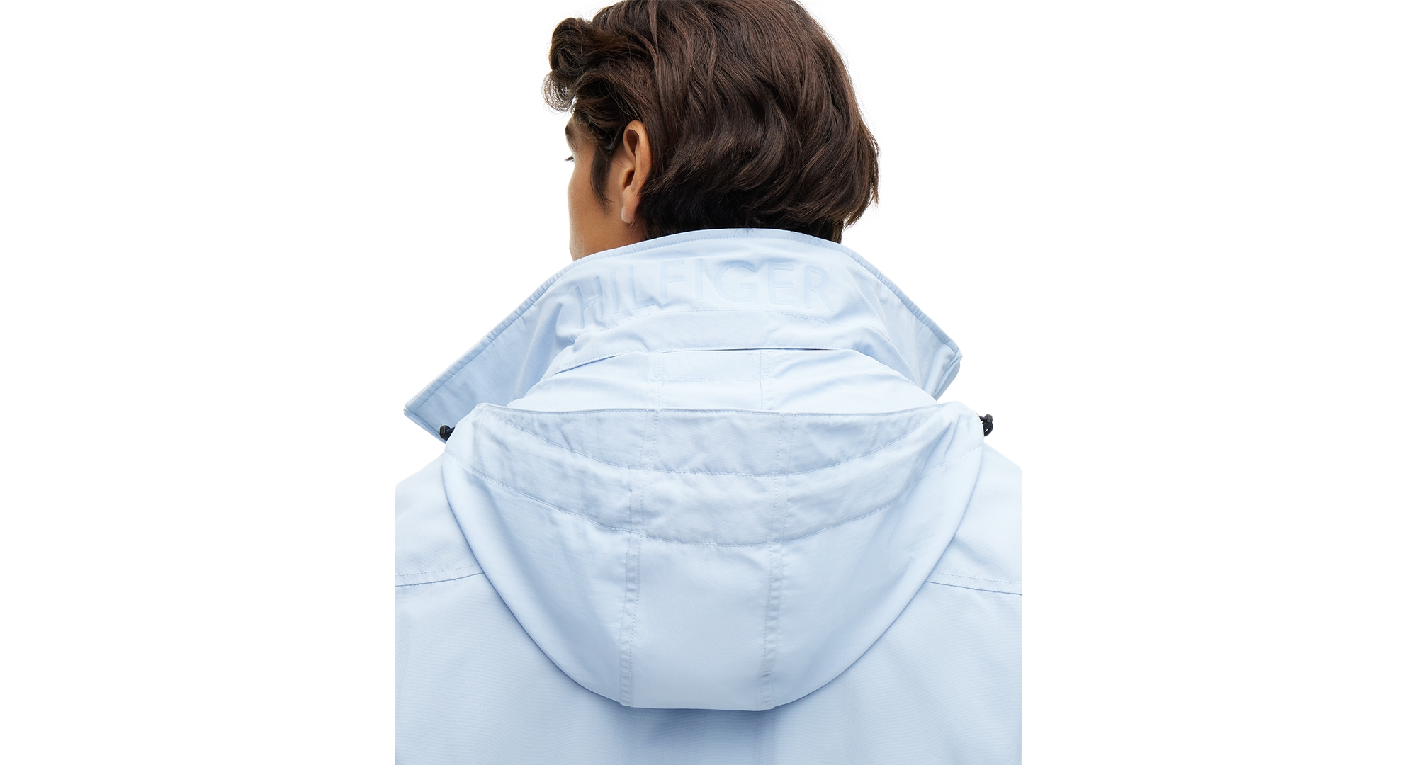 Tommy Hilfiger Men's Regatta Water Resistant Jacket - Sky Blue