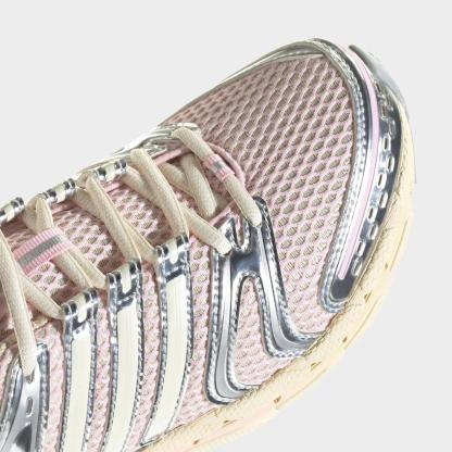 Women's adidas Adistar Control 5 Pony Print Casual Shoes - Part 3 - Warm Vanilla/Clear Pink/Silver Metallic - Detail shot