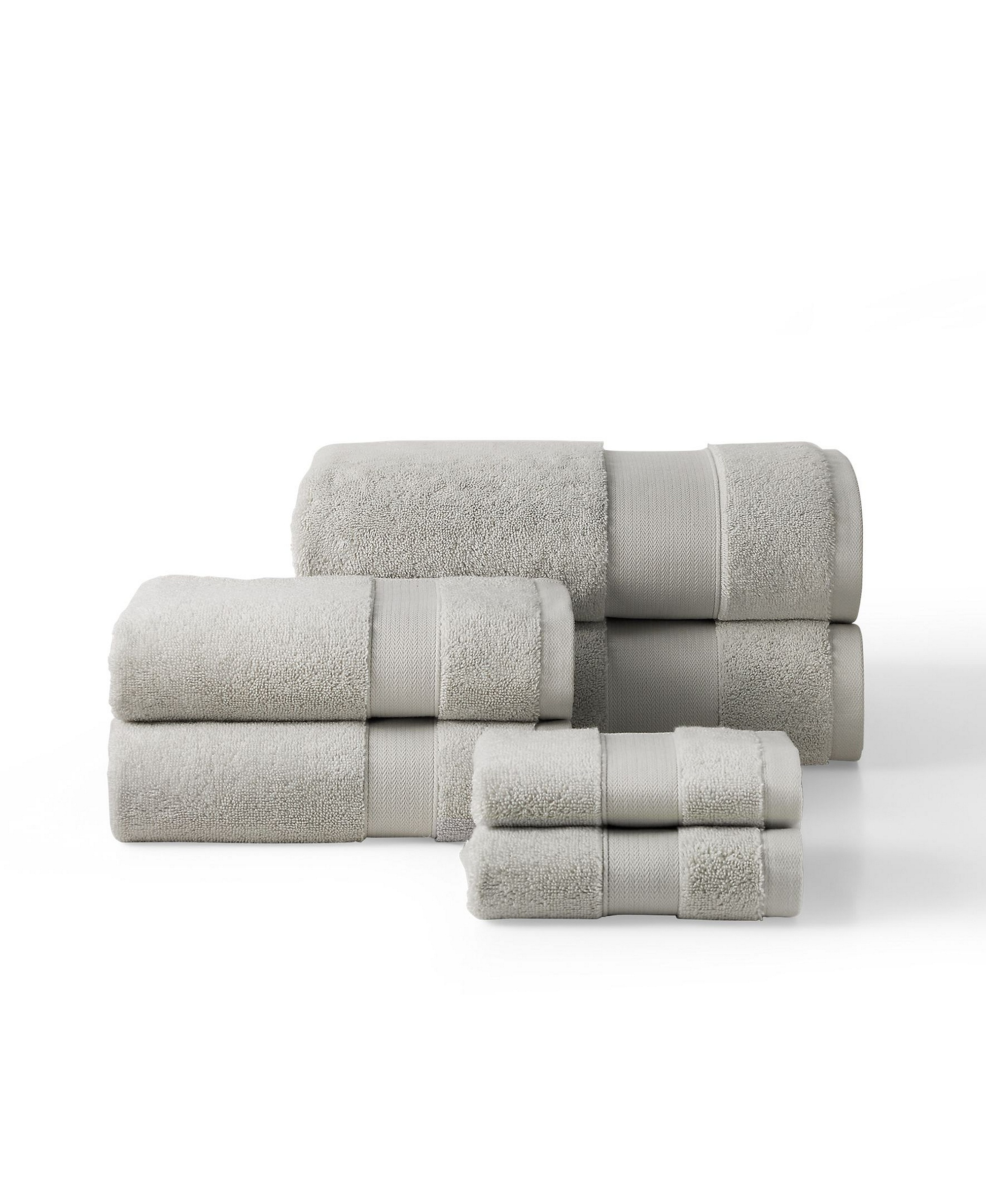 Lauren Ralph Lauren Watson Cotton Bath Towel, 30" x 56" - True Pale Grey