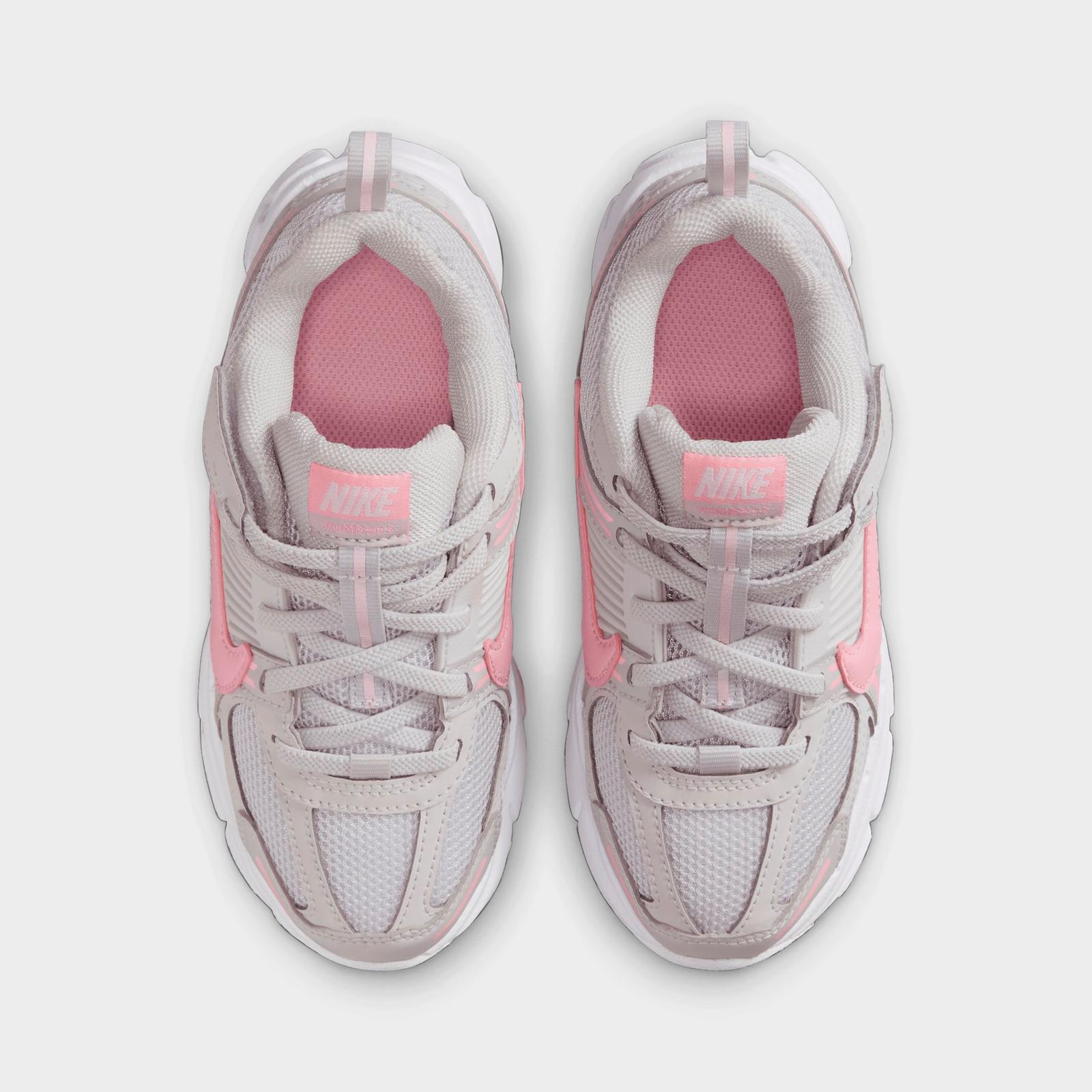 Little Kids' Nike Vomero 5 Stretch Lace Casual Shoes - Photon Dust/Gridiron/Sail/Chrome (HF6999-012)