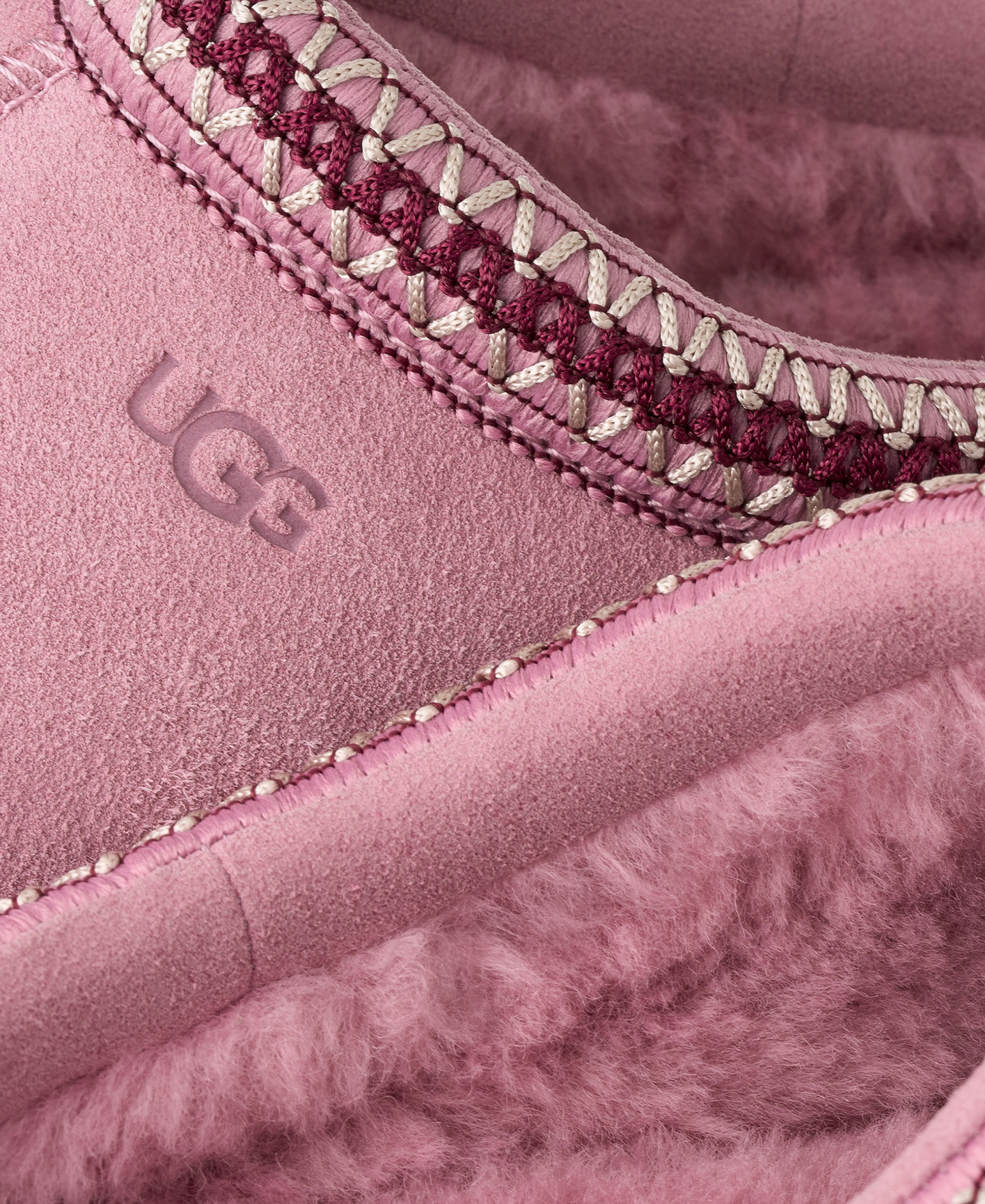 UGG® Kids Tazz Slip-On Clog Slippers - Dusty Orchid