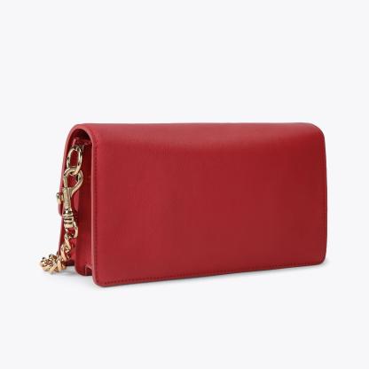 Kurt Geiger London Sloane Soft Shoulder Bag - Red - view 4