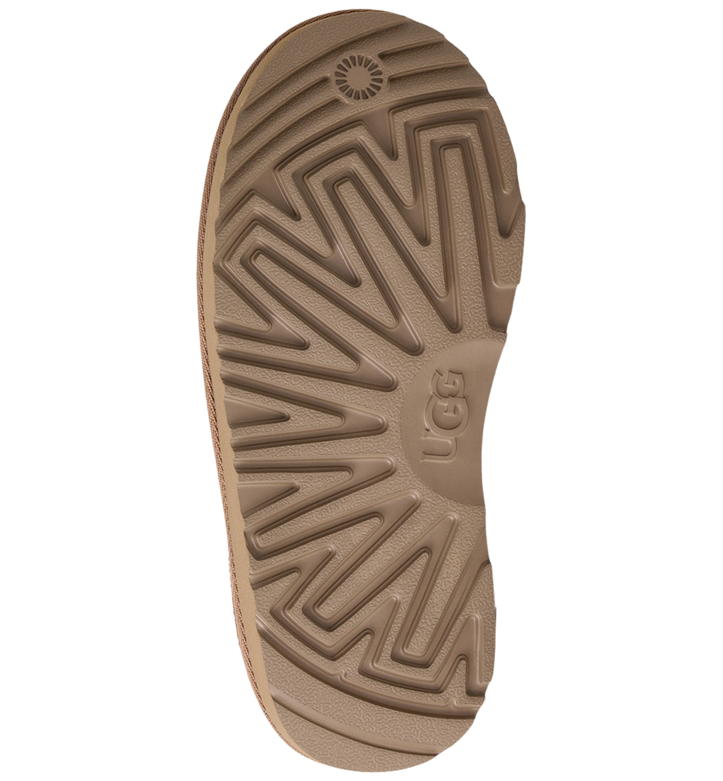 UGG® Kids Tasman II Western Clog Round Toe Slippers - Chestnut