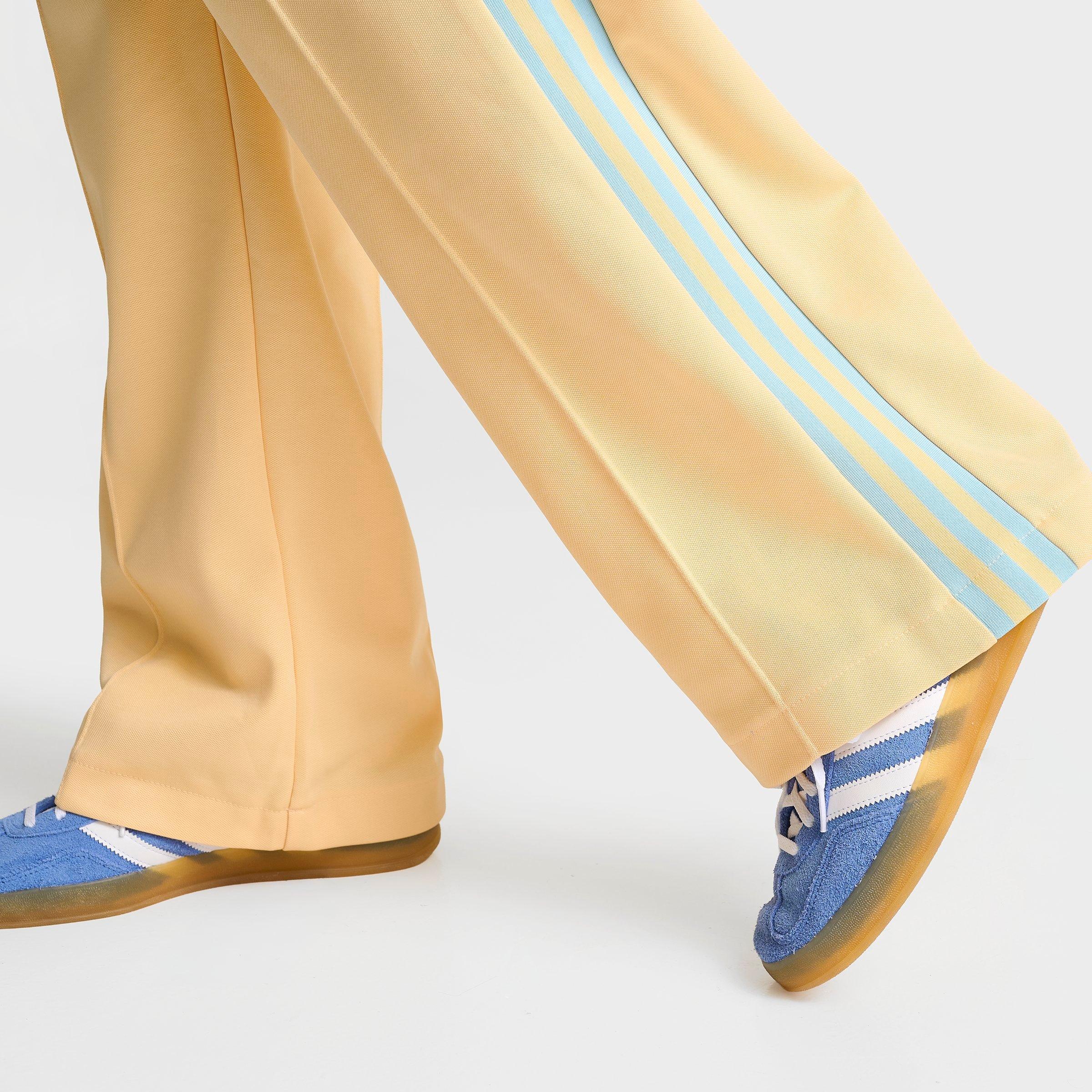 Women's adidas Originals Beckenbauer Classic Track Pants - Orange Tint/Icy Blue