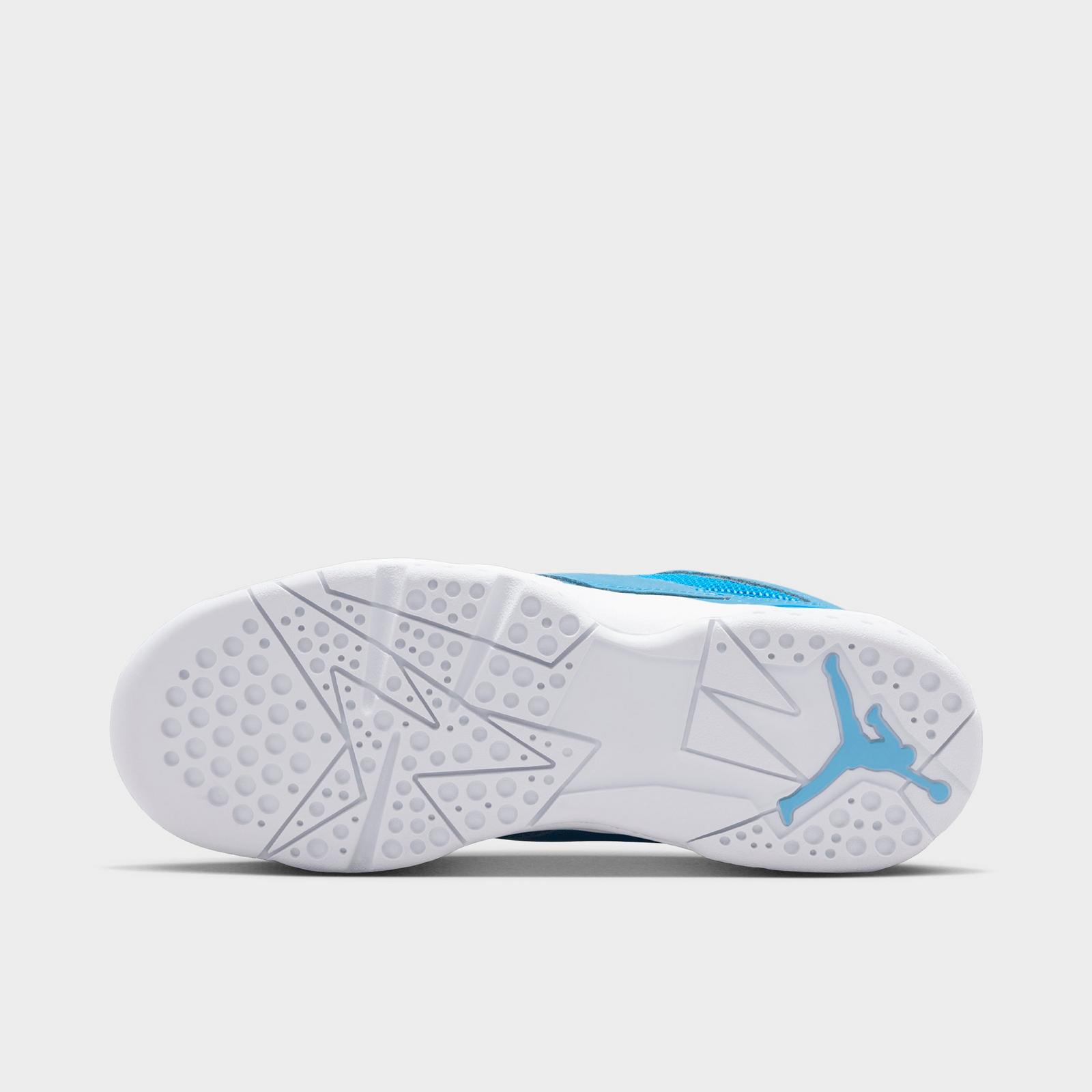 Big Kids' Air Jordan MVP 92 Basketball Shoes - University Blue/White/Black - view 6