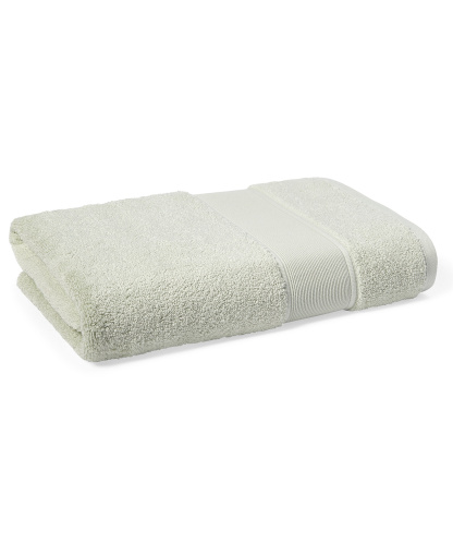 Lauren Ralph Lauren Sanders Solid Antimicrobial Cotton Bath Towel, 30" x 56" - Spa Green