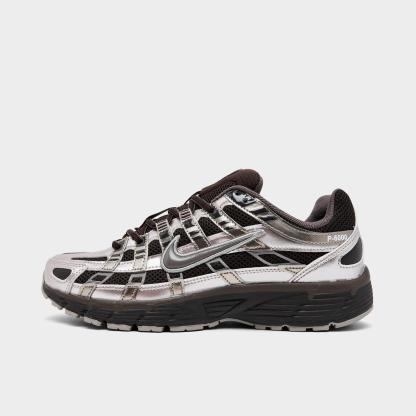 Women's Nithtke P-6000 Casual Shoes - Part 2 - Velvet Brown/Cream II/Enigma Stone/Ridgerock - Left shoe facing left. Outside of the shoe.