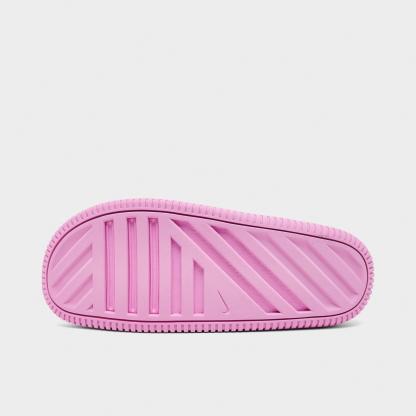 Big Kids' Nithtke Calm Slide Sandals - Pink Rise - Bottom view