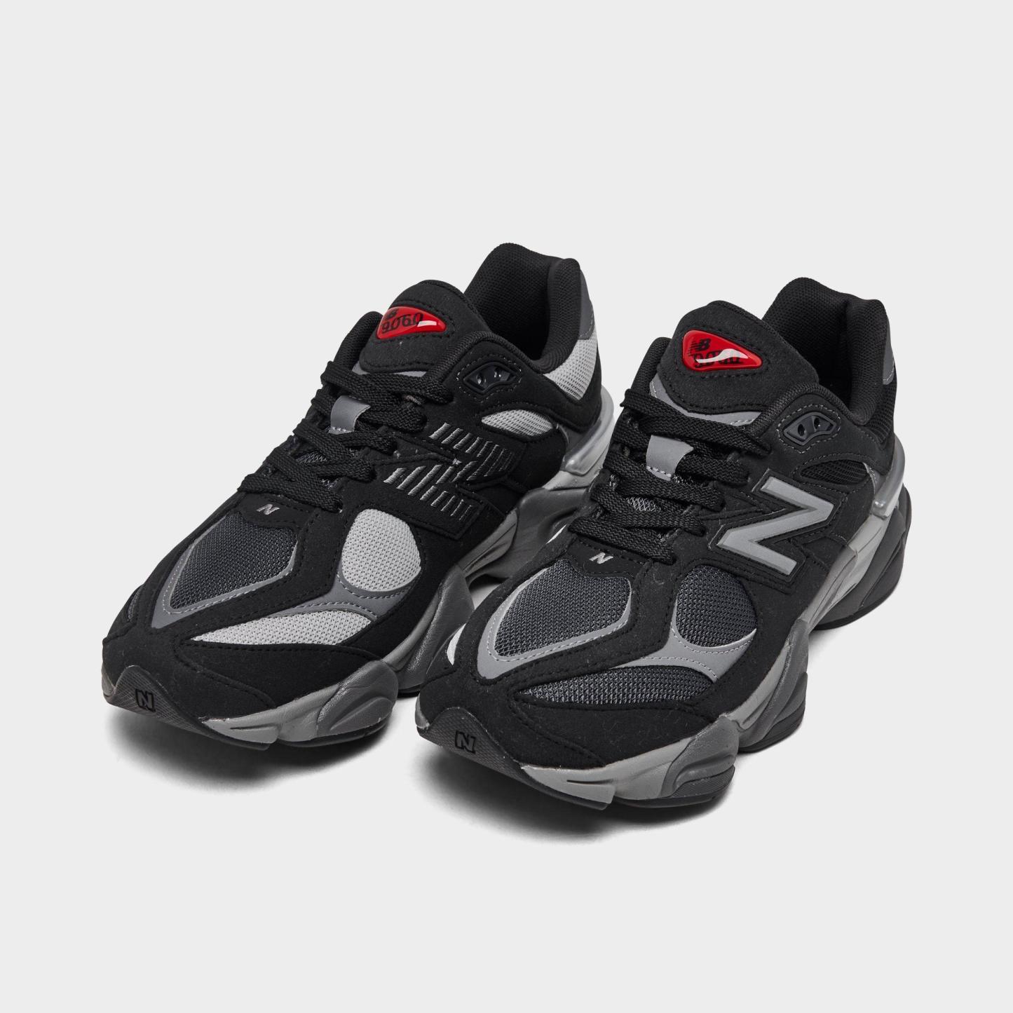 Big Kids' New Balance 9060 Casual Shoes - Black/Castlerock - view 2
