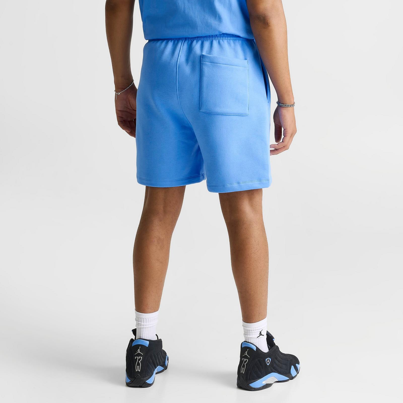 Men's Jordan Brooklyn Varsity Fleece Shorts - University Blue/White - view 4