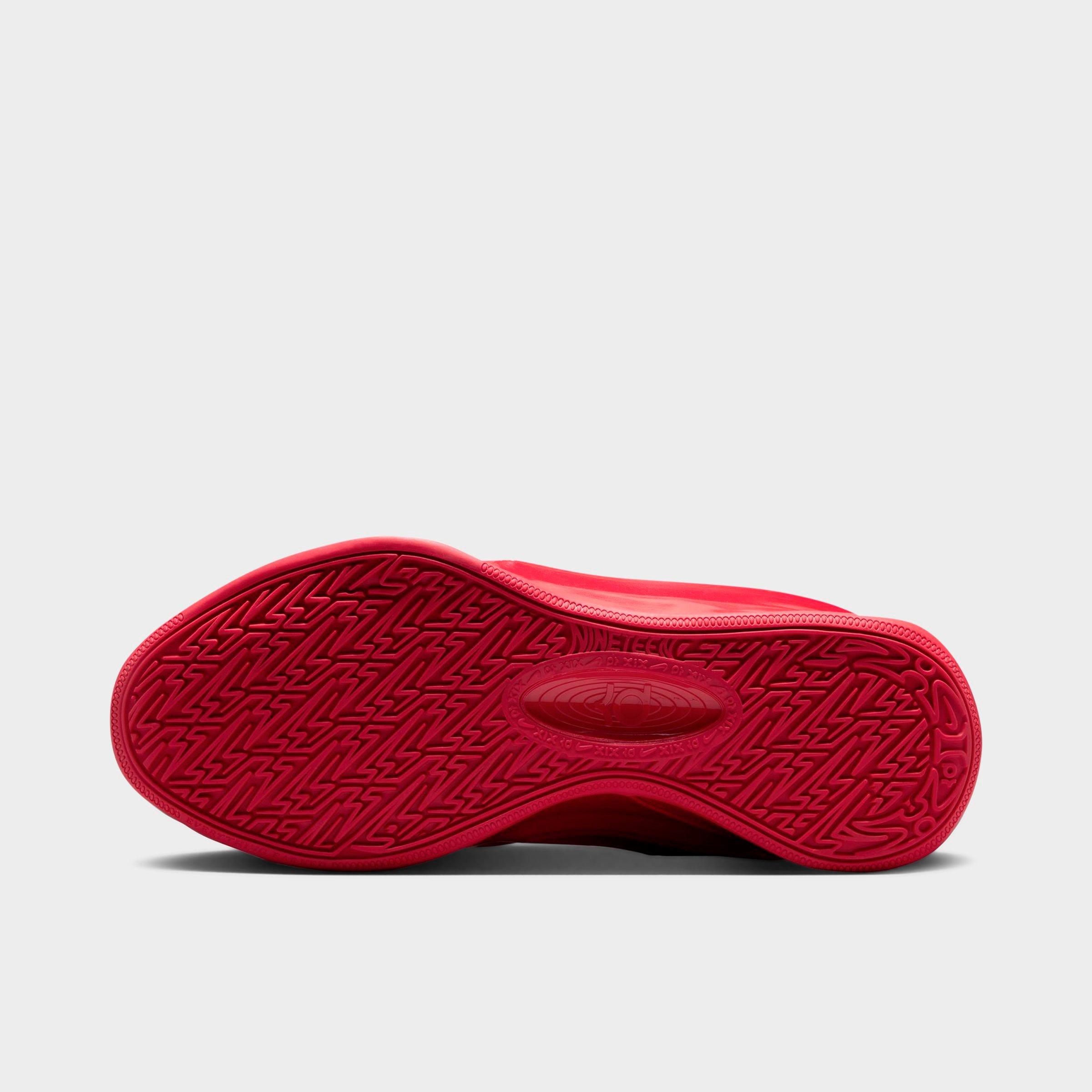 Nithtke KD 19 Basketball Shoes - University Red/Stadium Green/University Gold - Bottom view