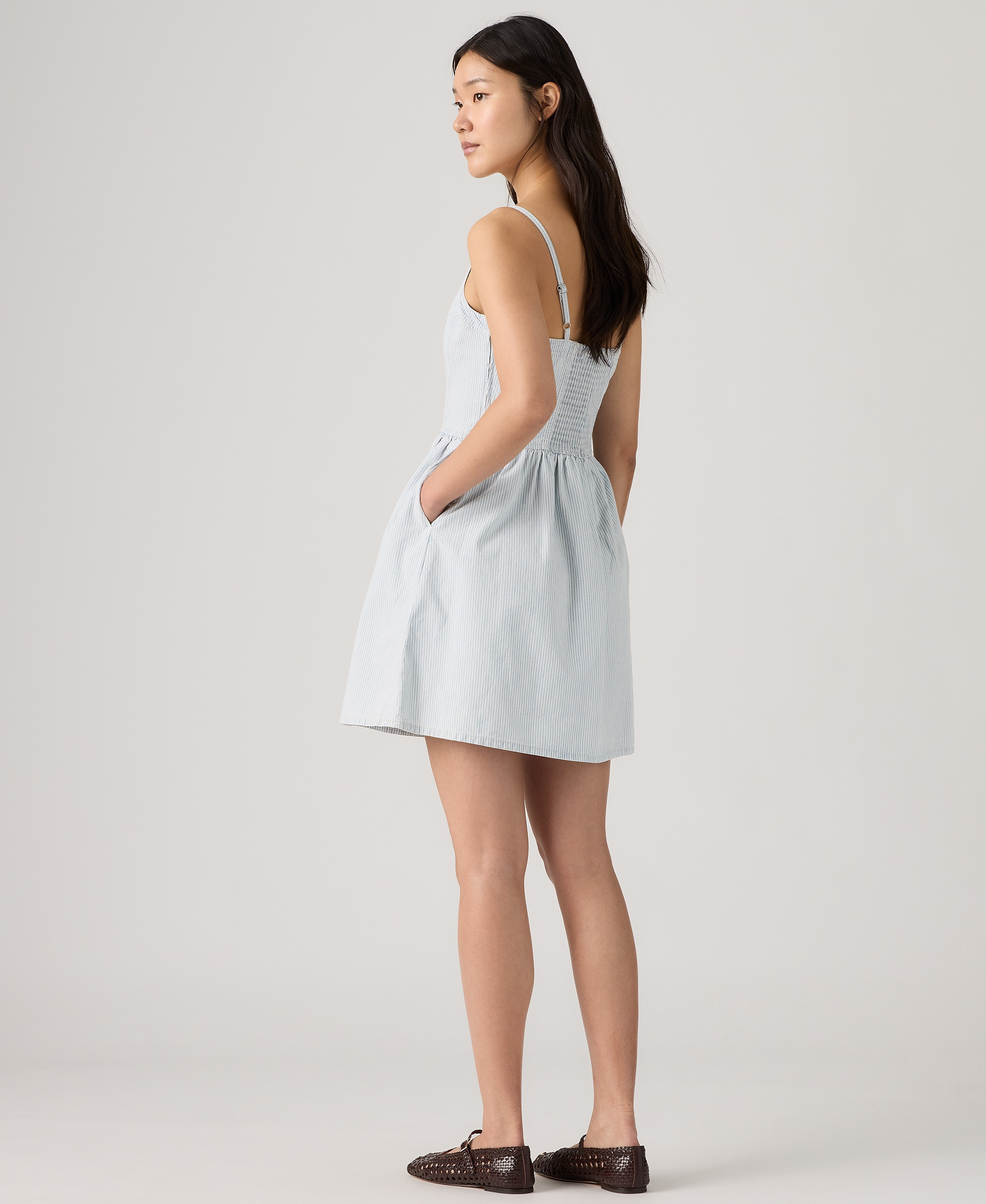 Levi's Women's Jadine Square Neck Denim Mini Dress - Handy Women
