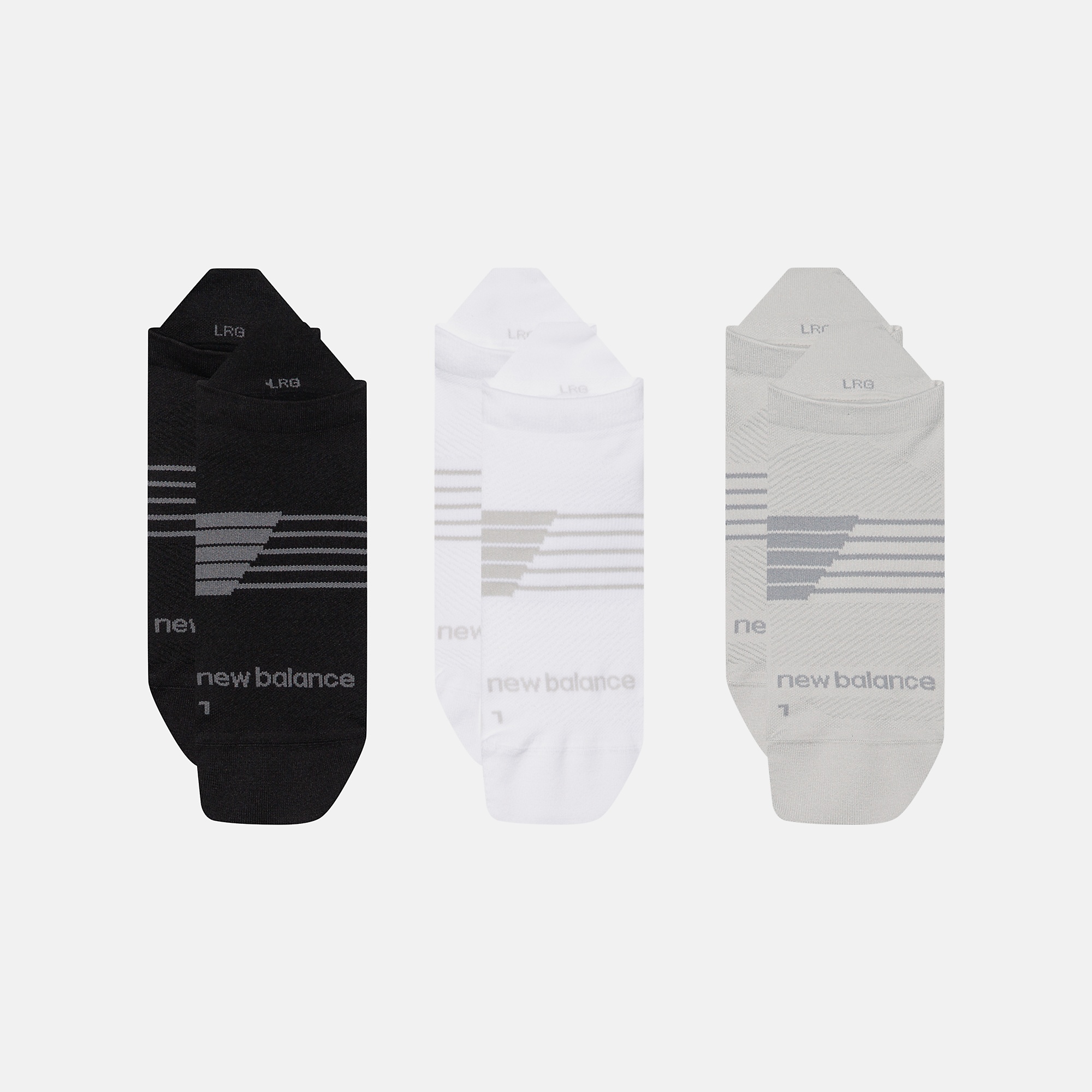New Balance Pro Running Tab Socks 3 Pack, LAS35106AS1