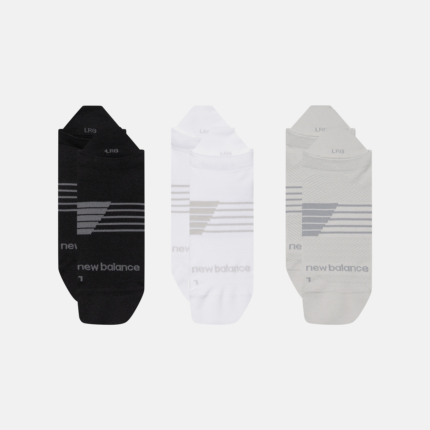 New Balance Pro Running Tab Socks 3 Pack, LAS35106AS1