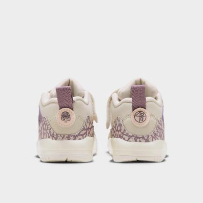 Kids' Toddler Jordan Spizike Low Casual Shoes - Legend Light Brown/Violet Dust/Sail/Crimson Tint - view 4