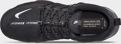 Men's Nithtke Air VaporMax Run Utility Running Shoes - Black/Reflective Silver/Black/Black