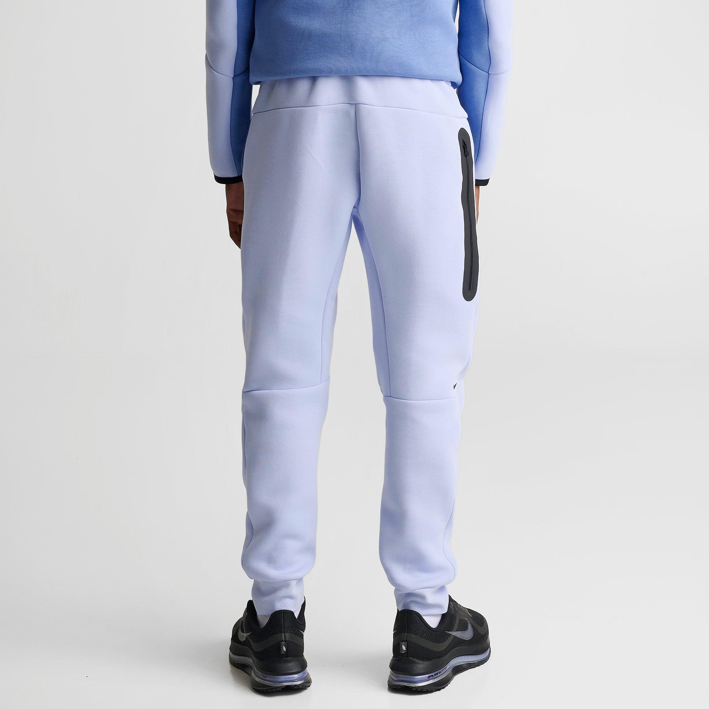 Big Kids' Nithtke Sportswear Tech Fleece Reflective Jogger Pants - Hydrogen Blue/Work Blue/Black