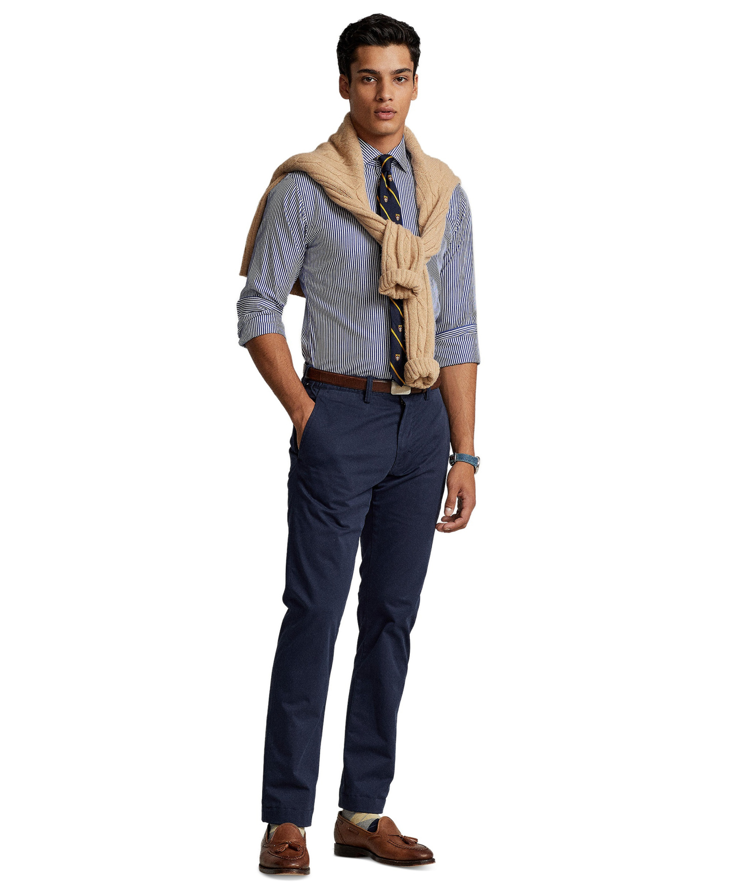 Polo Ralph Lauren Men's Slim-Fit Stretch Chino Pants - Nautical Ink